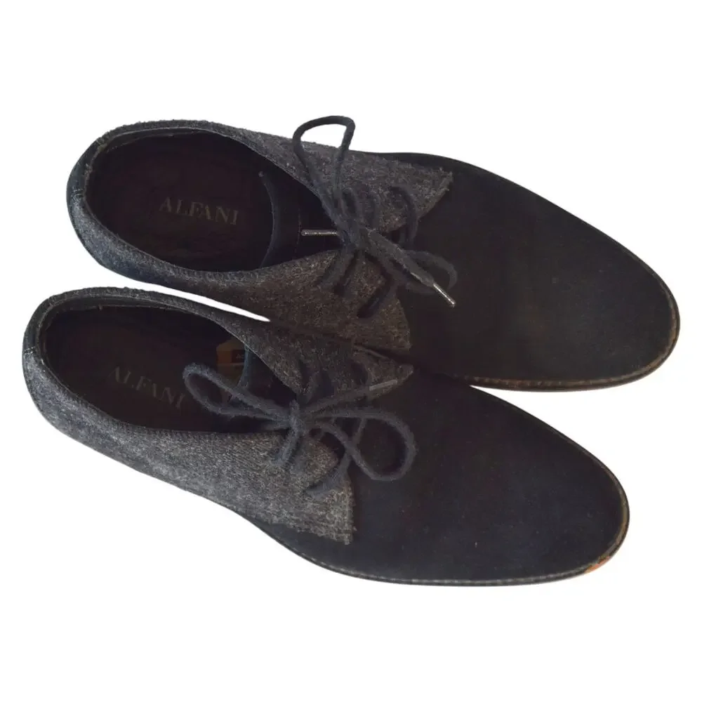 Alfani Men’s Suede Leather Chukka Boots — Size 8.5